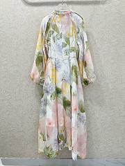 Zimmermann August belted floral-print linen maxi dress - 3