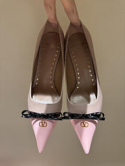 Fortok Valentino Pointed Heels Pink  - 2
