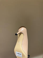 Fortok Valentino Pointed Heels Brown and Blue - 6