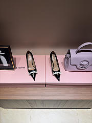 Fortok Valentino Pointed Heels Full White - 1