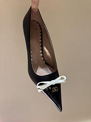 Fortok Valentino Pointed Heels Full White - 4