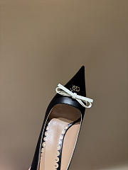 Fortok Valentino Pointed Heels Full White - 3