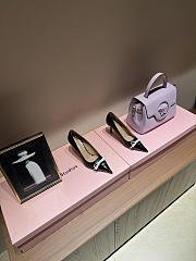 Fortok Valentino Pointed Heels Full White - 2