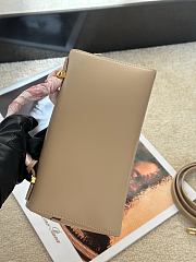 Fortok Loro Piana Extra Bag L23 Taupe 23/8/13cm  - 5