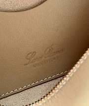 Fortok Loro Piana Extra Bag L23 Taupe 23/8/13cm  - 4