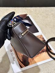 Fortok Loro Piana Extra Bag L23 Espresso 23/8/13cm - 5