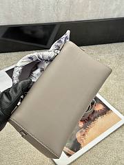 Fortok Loro Piana Extra Bag L23 Grey 23/8/13cm - 3