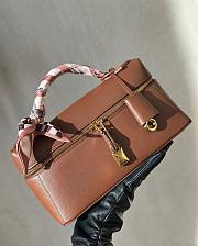 Fortok Loro Piana Extra Bag L23 Brown 23/8/13cm - 5