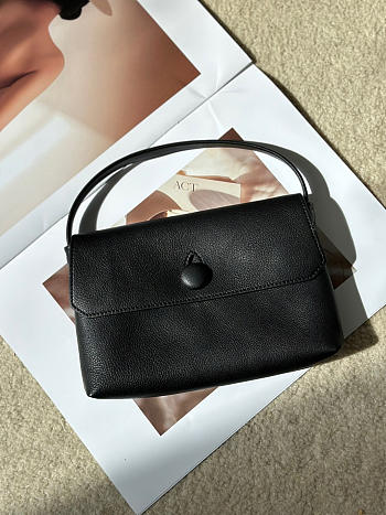 Fortok The Row Sally Bag Black 19.5/3.5/13cm