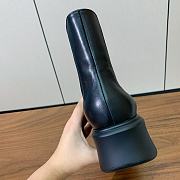 Fortok The Row Boots Leather in Black - 4