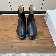Fortok The Row Boots Leather in Black - 2