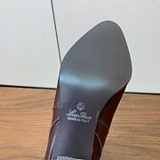 Fortok Loro Piana Felicity Ankle Boot Brown 7cm - 6