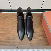 Fortok Loro Piana Felicity Ankle Boot Black 7cm - 4