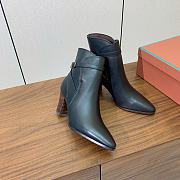 Fortok Loro Piana Felicity Ankle Boot Black 7cm - 2