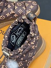 Fortok Louis Vuitton LV Cloud ankle boot sneaker Brown - 5