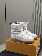 Fortok Louis Vuitton LV Cloud ankle boot sneaker White - 4
