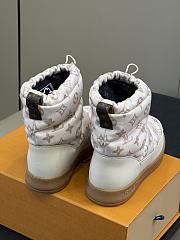 Fortok Louis Vuitton LV Cloud ankle boot sneaker White - 2