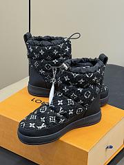 Fortok Louis Vuitton LV Cloud ankle boot sneaker Black - 6