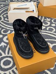 Fortok Louis Vuitton Cortina ankle boots Black - 1