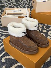 Fortok Louis Vuitton Cortina ankle boots Brown - 1