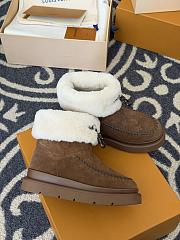 Fortok Louis Vuitton Cortina ankle boots Brown - 3
