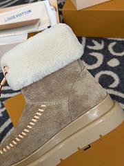 Fortok Louis Vuitton Cortina ankle boots Beige - 4