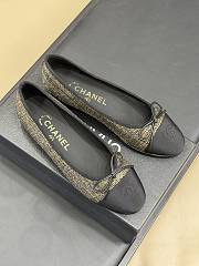 Fortok Chanel ballet flats Tweed  - 6