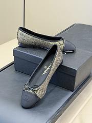 Fortok Chanel ballet flats Tweed  - 3