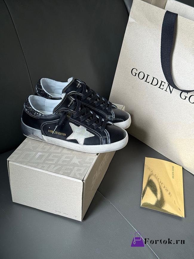 Fortok Golden Goose Super-Star Sneaker Leather Black - 1