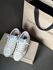 Fortok Golden Goose Super-Star Sneaker White With Pink/Blue - 3