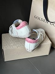 Fortok Golden Goose Super-Star Sneaker White With Pink/Blue - 4