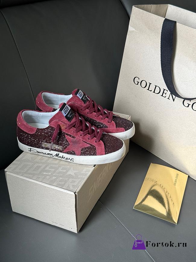 Fortok Golden Goose Super-Star Sneaker Shining Pink - 1