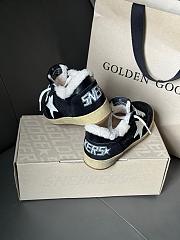 Fortok Golden Goose Super-Star Sneaker With Fur Black - 6