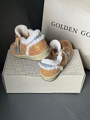 Fortok Golden Goose Super-Star Sneaker With Fur Brown - 3