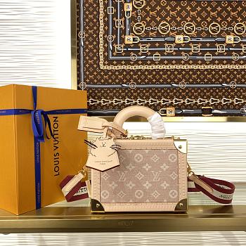 Fortok Louis Vuitton Petite Valise handbag 22.5 × 17.5 × 11 cm