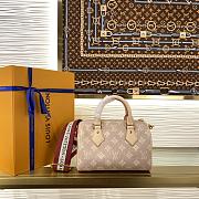 Fortok Louis Vuitton Speedy Bandoulière 20 Grace Coddington Miaowgram 20.5 x 13.5 x 12 cm  - 3