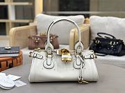 Fortok Chloé Paddington bag in white 36*18*18cm - 1