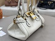 Fortok Chloé Paddington bag in white 36*18*18cm - 5