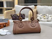 Fortok Chloé Paddington bag in Brown 36*18*18cm - 3