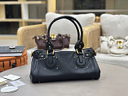 Fortok Chloé Paddington bag in Black 36*18*18cm - 2