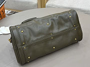 Fortok Chloé Paddington bag in Green 36*18*18cm - 6
