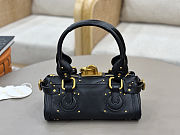Fortok Chloé Paddington small bag in Black 26*12*12cm - 6