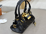 Fortok Chloé Paddington small bag in Black 26*12*12cm - 5