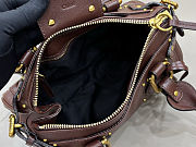 Fortok Chloé Paddington small bag in Burgundy 26*12*12cm - 3
