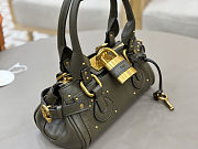 Fortok Chloé Paddington small bag in Green 26*12*12cm - 6