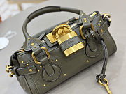 Fortok Chloé Paddington small bag in Green 26*12*12cm - 4