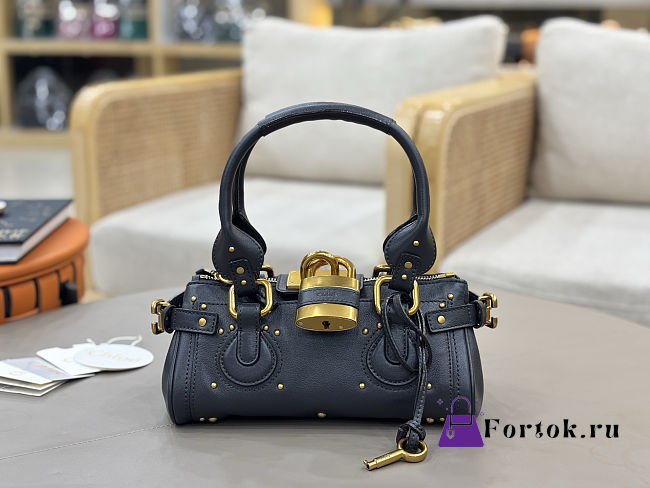 Fortok Chloé Paddington small bag in Grey 26*12*12cm - 1