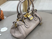 Fortok Chloé Paddington bag in Taupe Beige 36*18*18cm - 2
