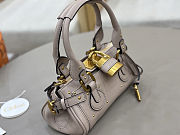 Fortok Chloé Paddington small bag in Taupe Beige 26*12*12cm - 5