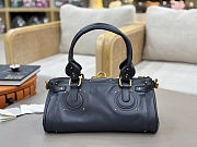 Fortok Chloé Paddington bag in Grey 36*18*18cm - 3